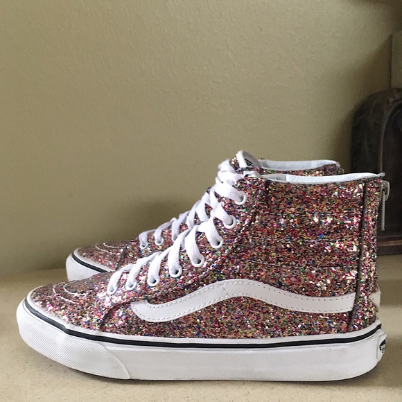 Vans Shoes - VANS CHUNKY GLITTER SK8-HI REISSUE